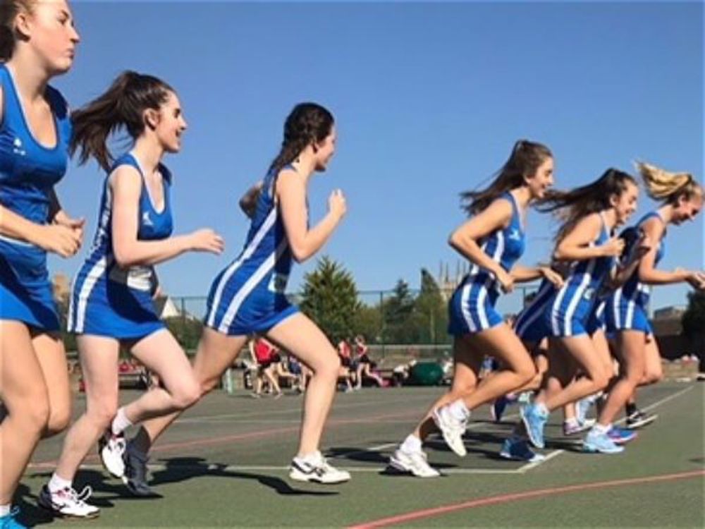 Netball team reach semi-finals at the U19s county tournament - Image