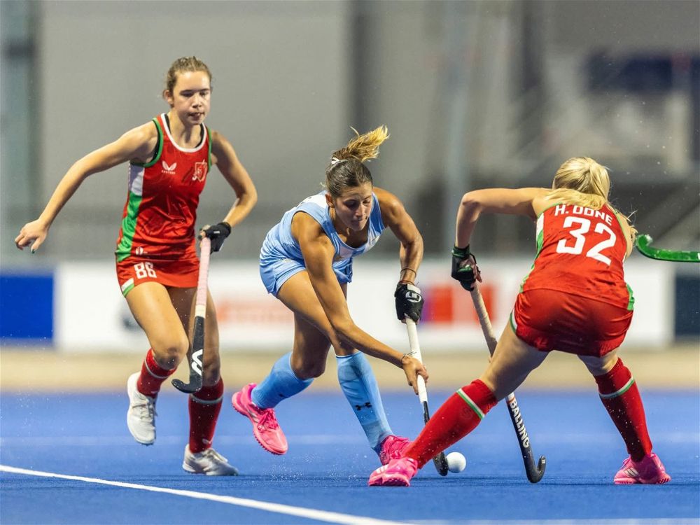 Poppy Represents Wales U21 Hockey - Image