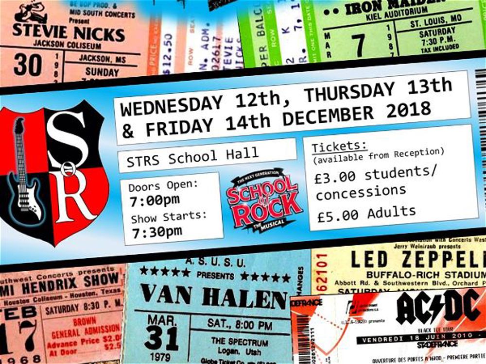 SCHOOL OF ROCK - Tickets NOW on sale! - Image