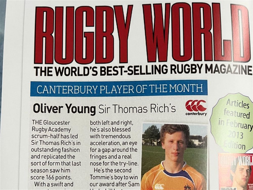 Celebrate 80 Years of Rugby With Us on 21 March - Image