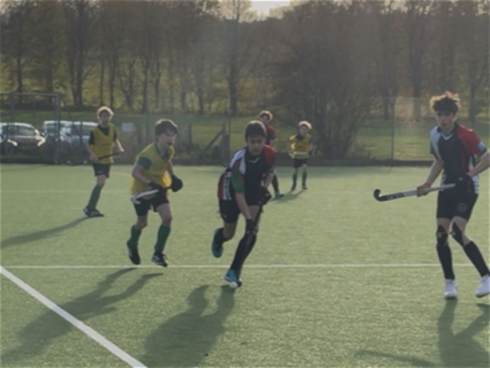 Freddie Represents County in Hockey - Image