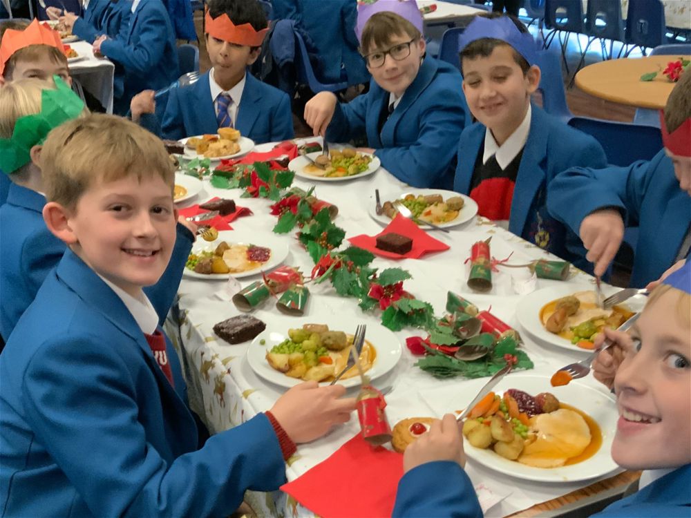 School Christmas Lunch - Image