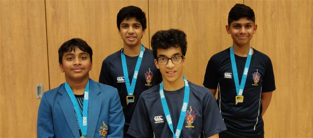 KS3 Badminton Team win Gloucestershire School Game's County Finals 