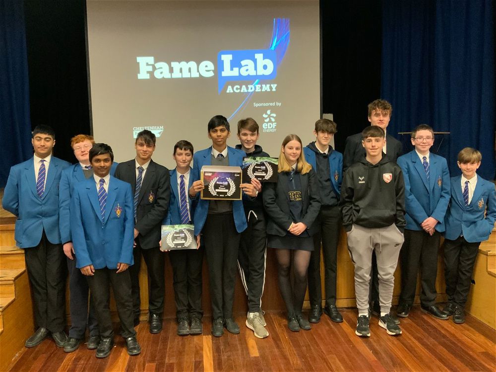 FameLab STEM Talk Winners - Image