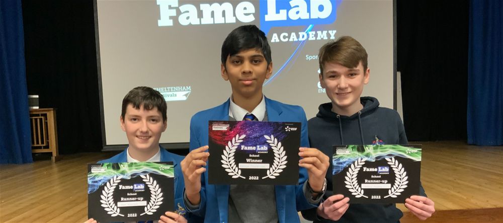 FameLab STEM Talk Winners