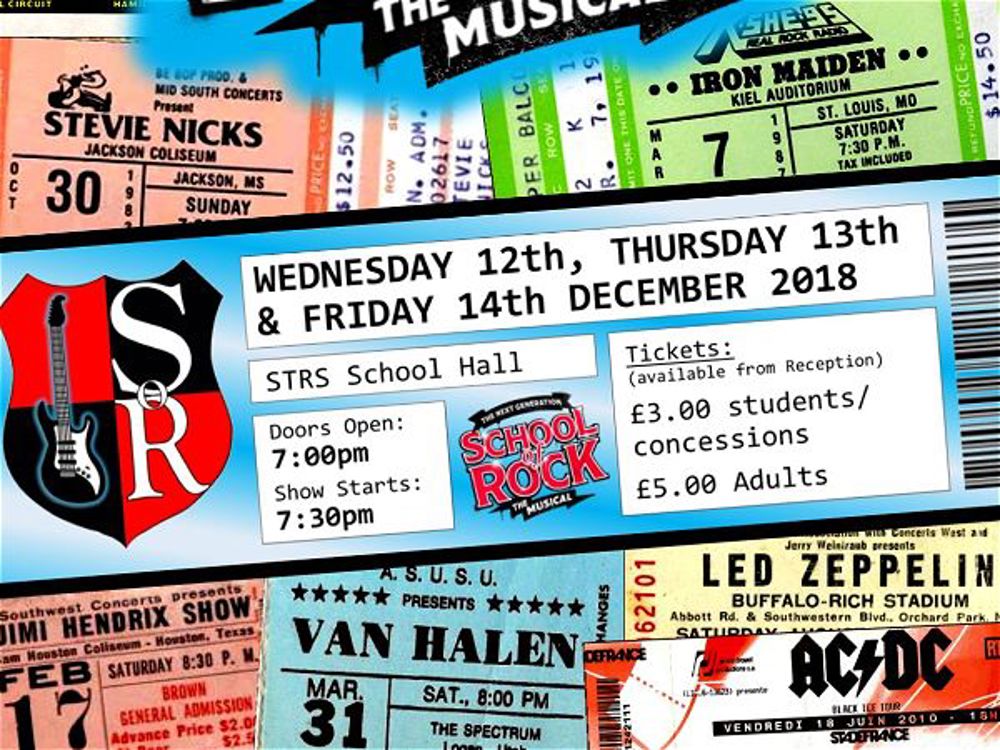 SCHOOL OF ROCK! - Tickets are NOW on sale! - Image
