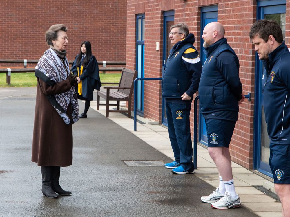 HRH The Princess Royal Visits Sir Thomas Rich's - Image