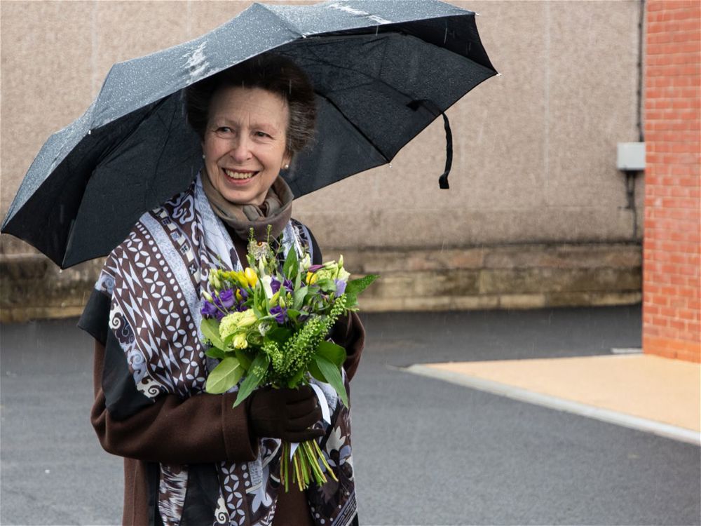 HRH The Princess Royal Visits Sir Thomas Rich's - Image